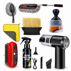 8-Piece Car Detailing Kit - Restore Your Interior Shine